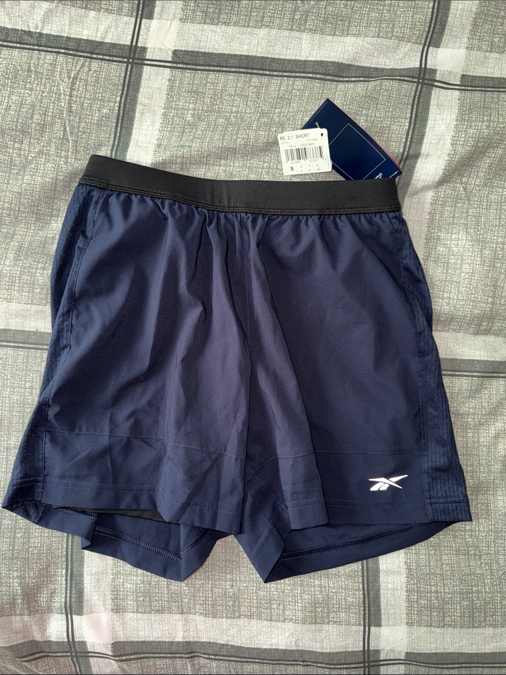 REEBOK MENS RUNNING ESSENTIALS 2 IN 1 SHORTS